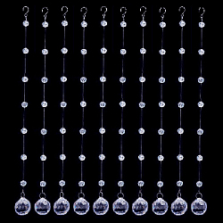 Набор струн с акриловыми бусинами №1, 10шт х 1,4 м