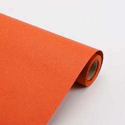 Цветная крафт бумага в рулонах 80г 58см х 8м, оранжевый 