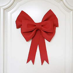 Бант 30х35 см, красный